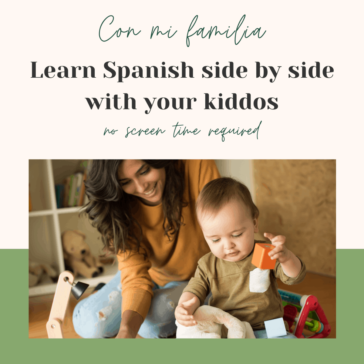Con mi Familia - Spanish preschool course and curriculum
