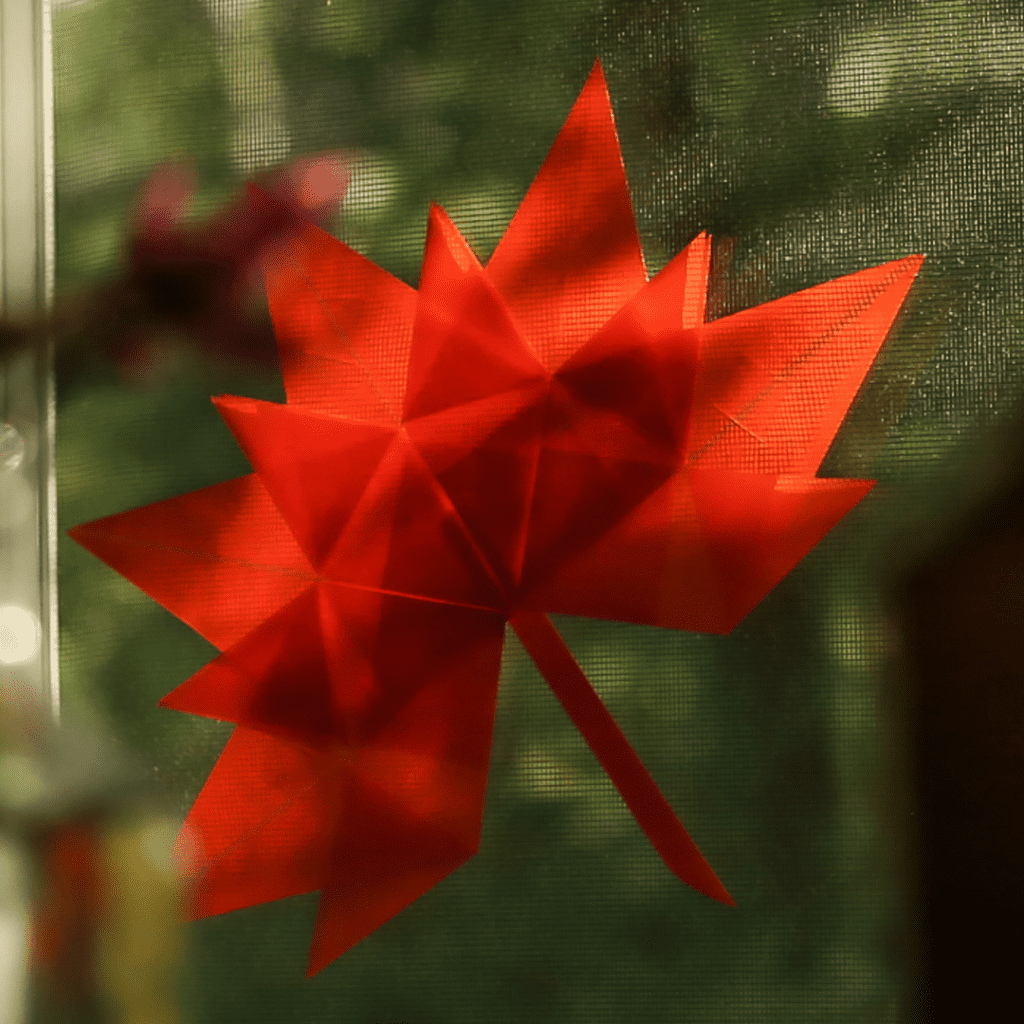 How to Make Colorful Kite Paper Maple Leaves Celebrate Autumn Niños