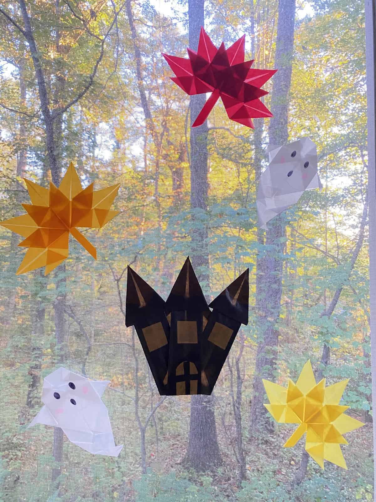 How to Make an Easy Haunted House - Fun Halloween Kite Paper