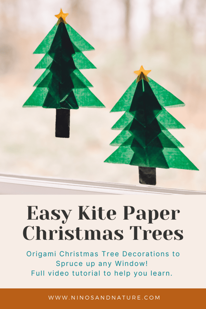 Pin for kite paper Christmas trees