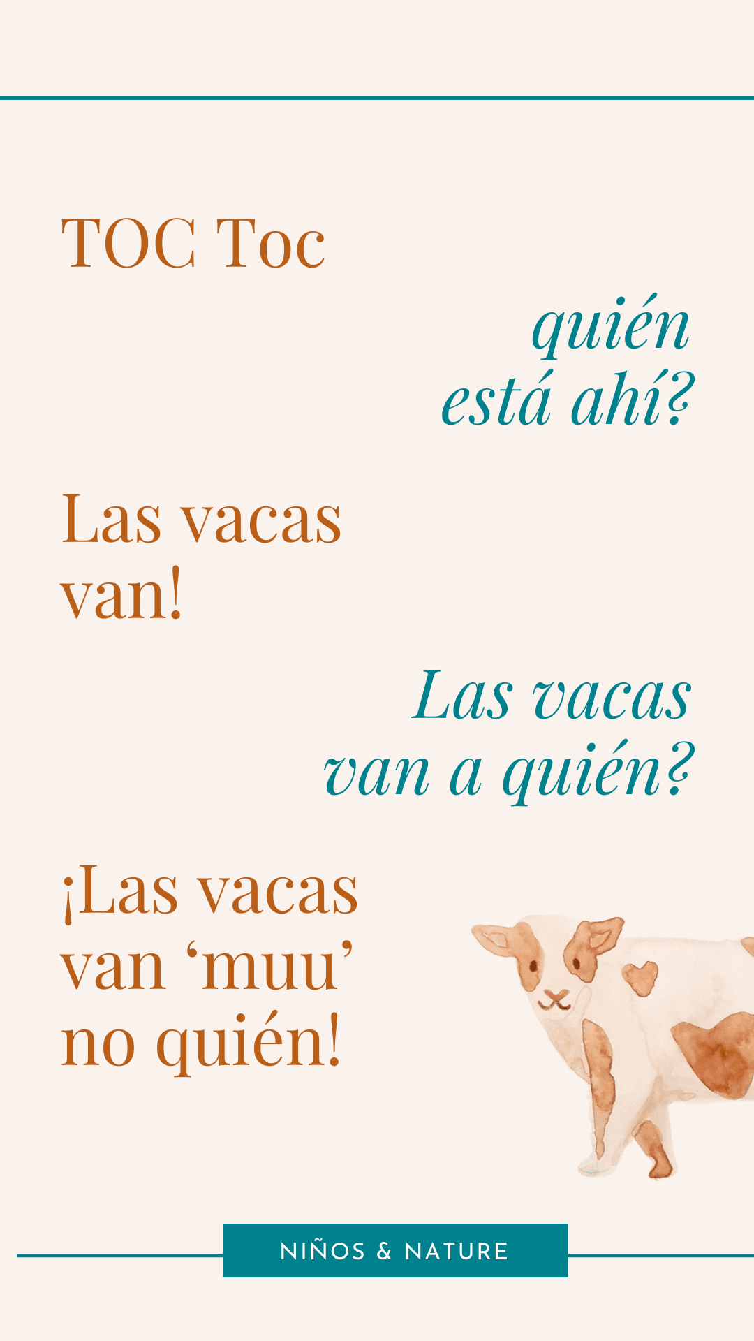 10 Funny Spanish Knock Knock Jokes for Kids Spanish for Kids Niños