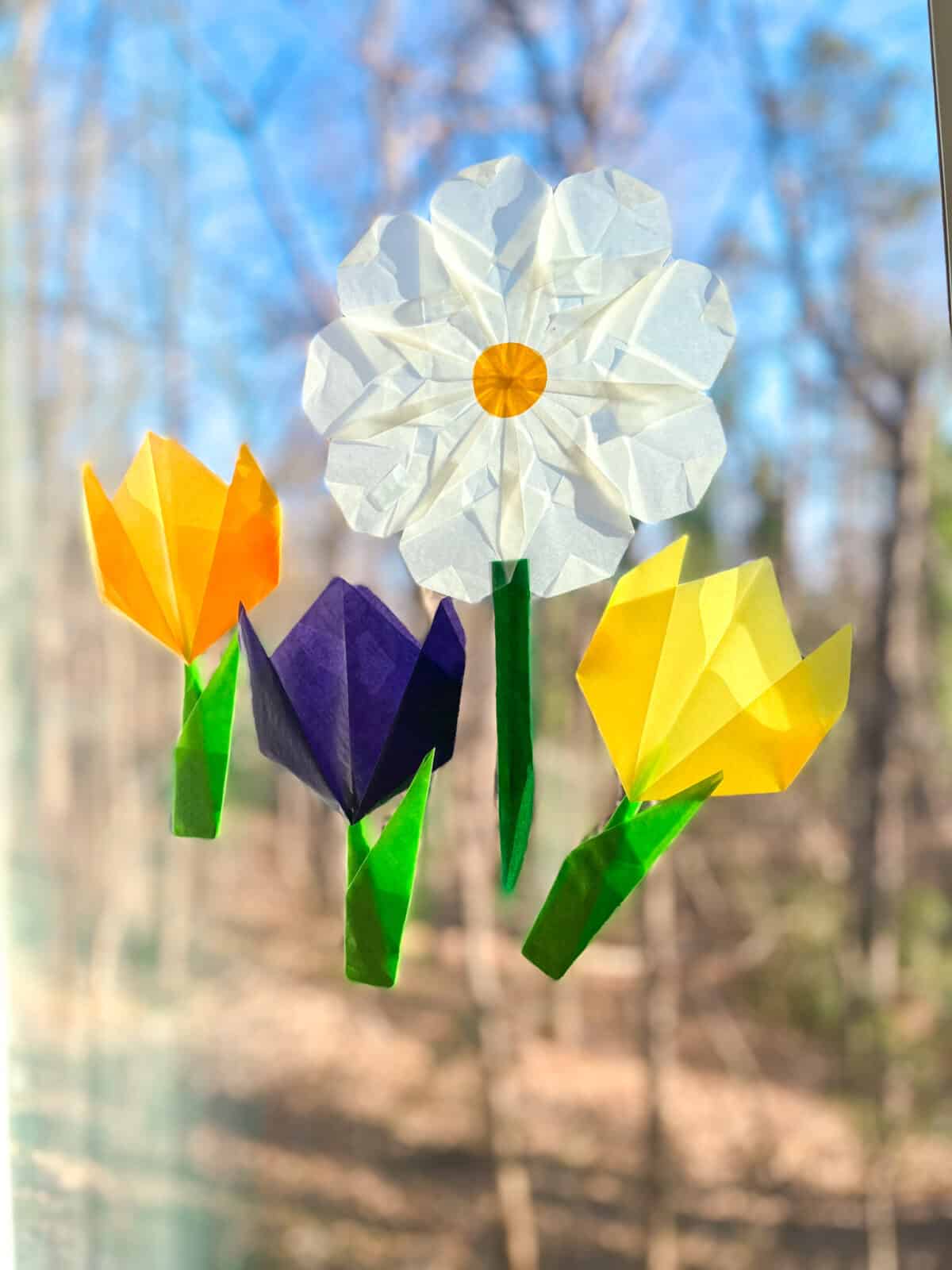 How to Make Origami Kite Paper Spring Flowers A Fun Twist on Waldorf