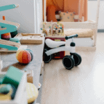 a fun playroom with Montessori 2 year old toys