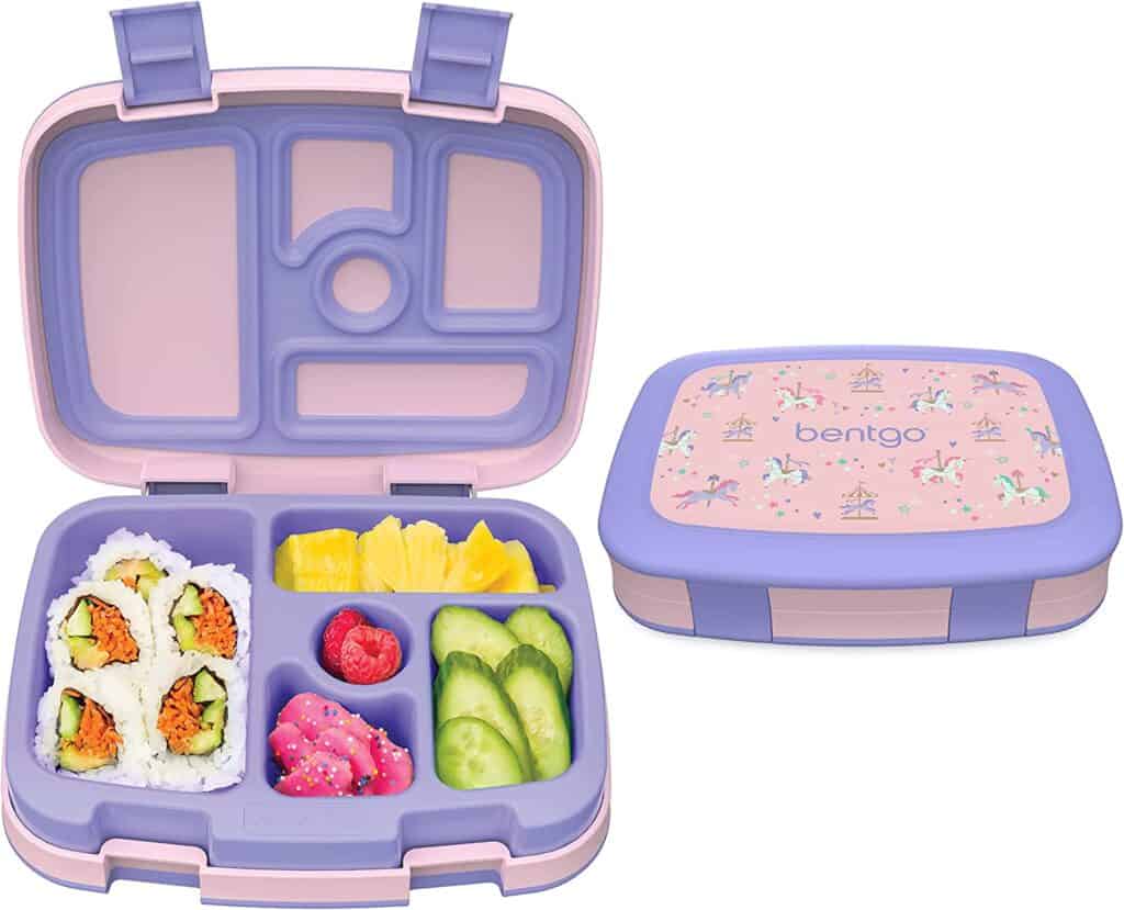 Bentgo Kids Leakproof Children's Lunch Box, Purple