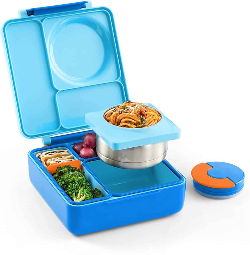 Austin Baby Collection Silicone Bento Box - Camper Sage Green