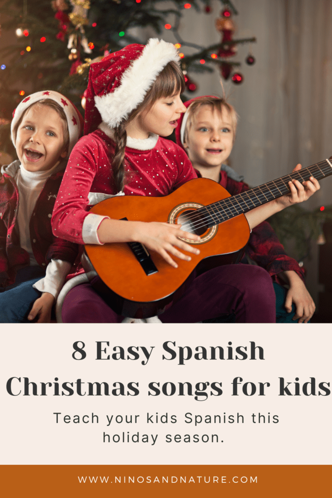 kids singing Spanish Christmas songs